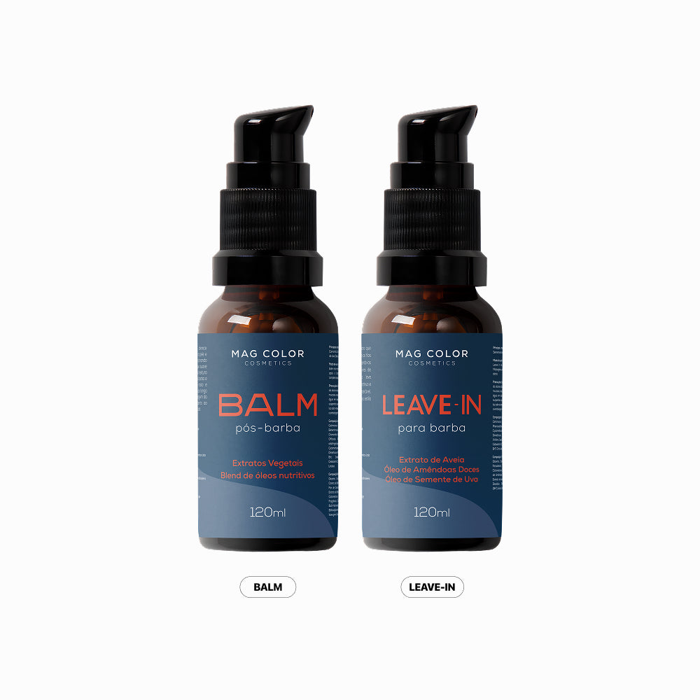 Kit Leave-in Balm Pós Barba